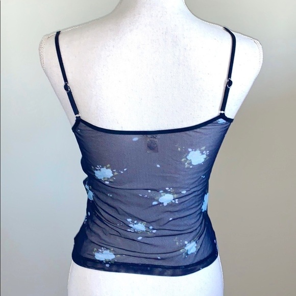Old Navy Intimates Mesh Floral Rose Cami Tank - Picture 6 of 6